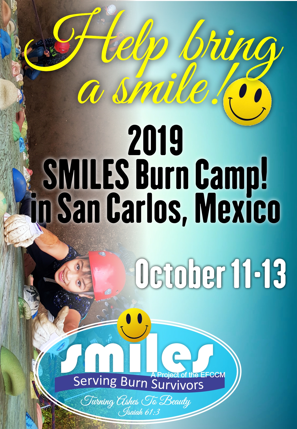 SMILES Burn Camp & Double Your Donation!